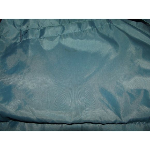 Vintage Mens Cardinal G.E Williams Contracting Sz Medium Blue Windbreaker Jacket - Picture 10 of 12